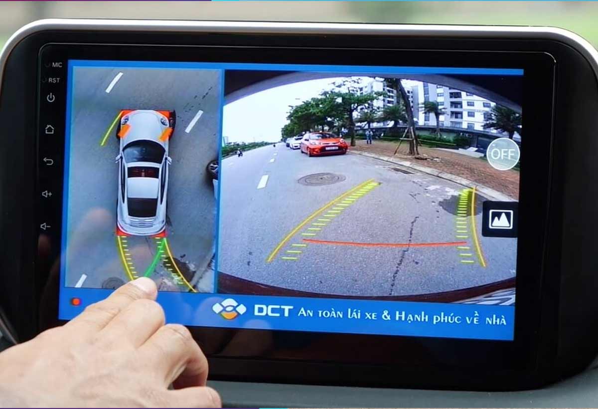 Thông số kỹ thuật cửa Camera 360 DCT lắp cho ô tô Vios