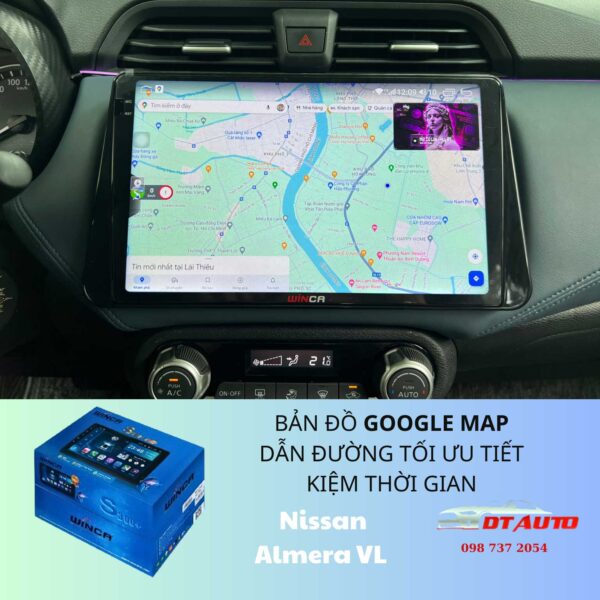 Lắp màn hình ô tô S300+ Pro Qled 2K Winca 360 trên nhiều dòng xe (trừ Mazda)  tại Thủ Đức | 4GB-64GB | Cấu hình mạnh | Tặng Youtube Premium-Vietmap live-USB 32GB - Image 3