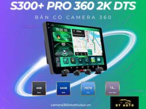 S300+ QLED 2K DTS PRO 360 Màn hình android liền cam360 Winca (Âm Thanh) lắp tại Thủ Đức
